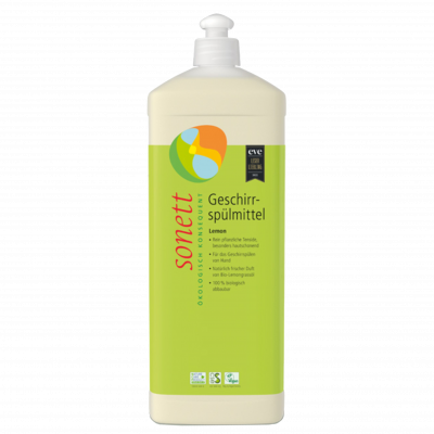 Sonett detersivo liquido per stoviglie a mano al limone (1l)